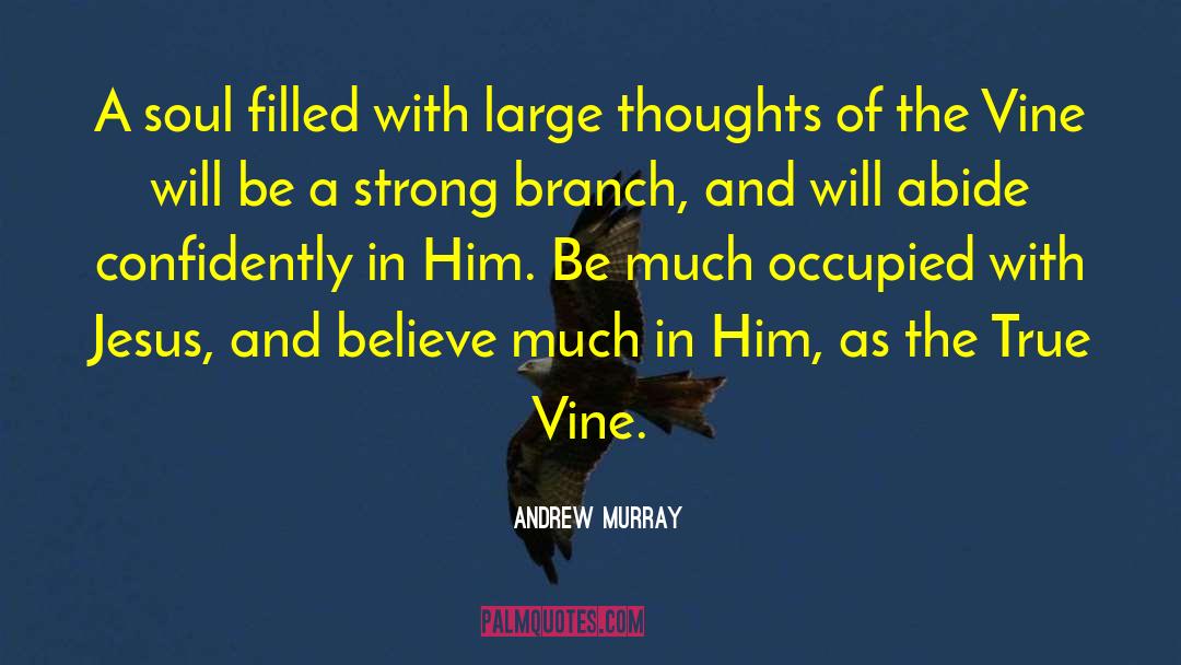 Andrew Murray Quotes: A soul filled with large