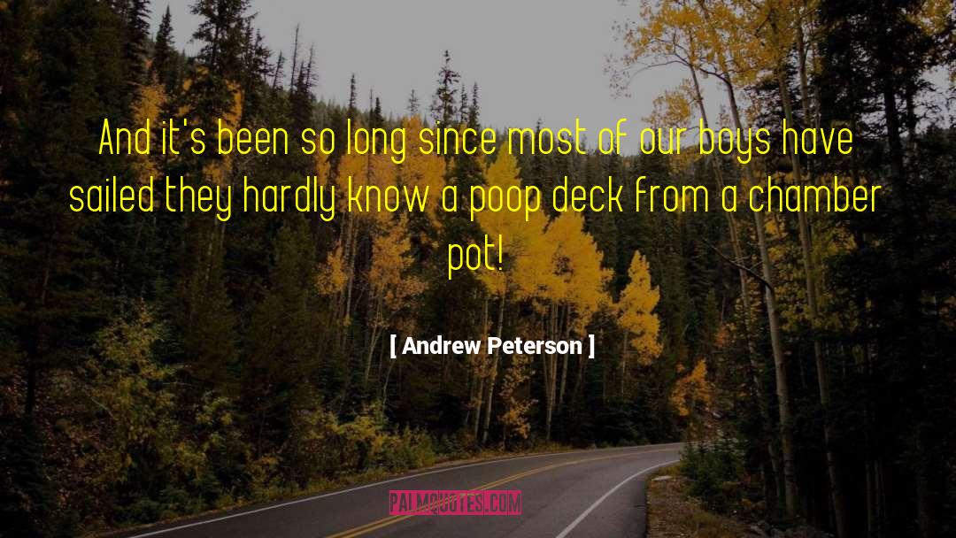 Andrew Peterson Quotes: And it's been so long