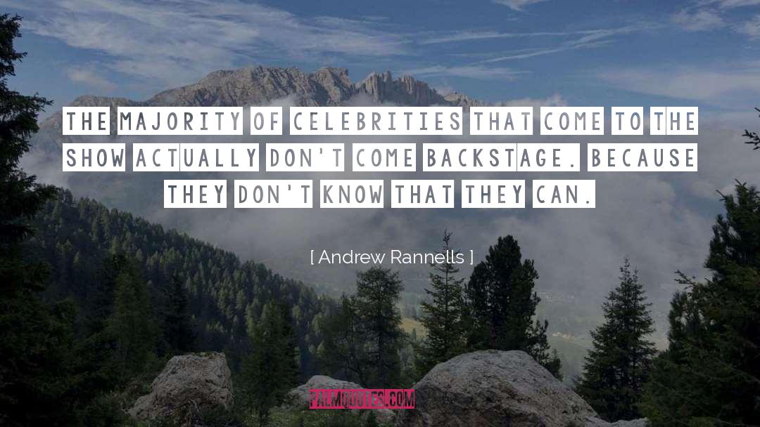 Andrew Rannells Quotes: The majority of celebrities that