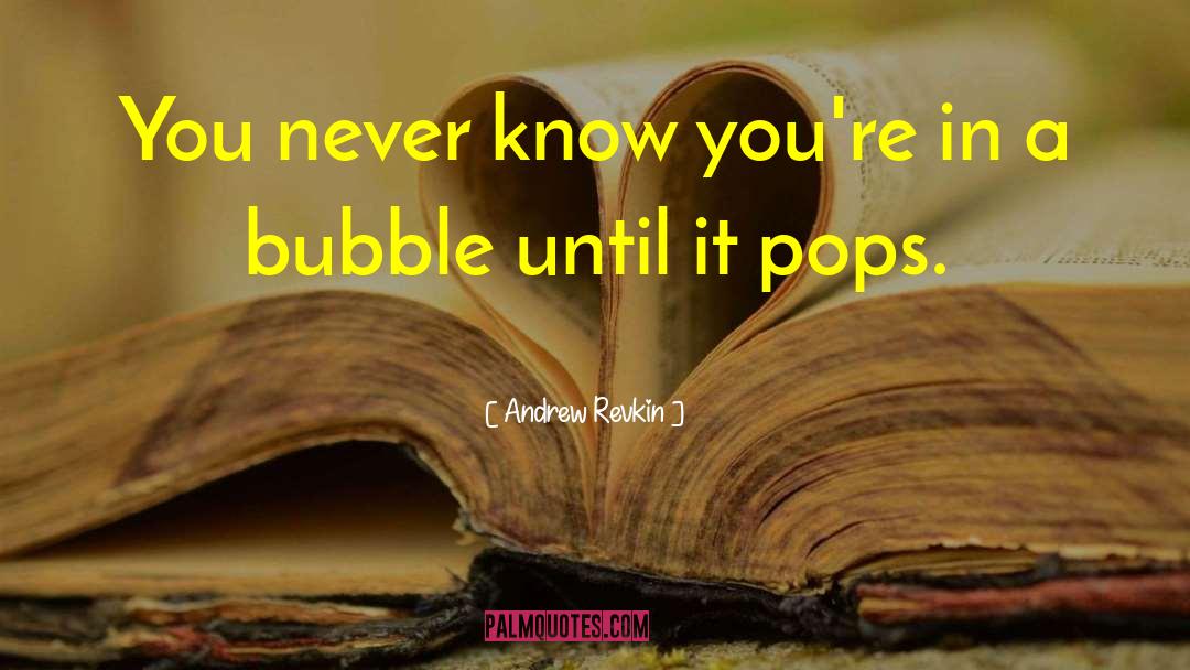 Andrew Revkin Quotes: You never know you're in