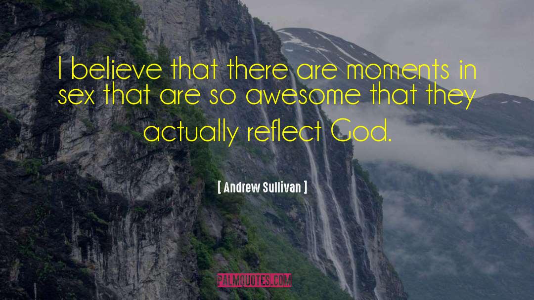 Andrew Sullivan Quotes: I believe that there are