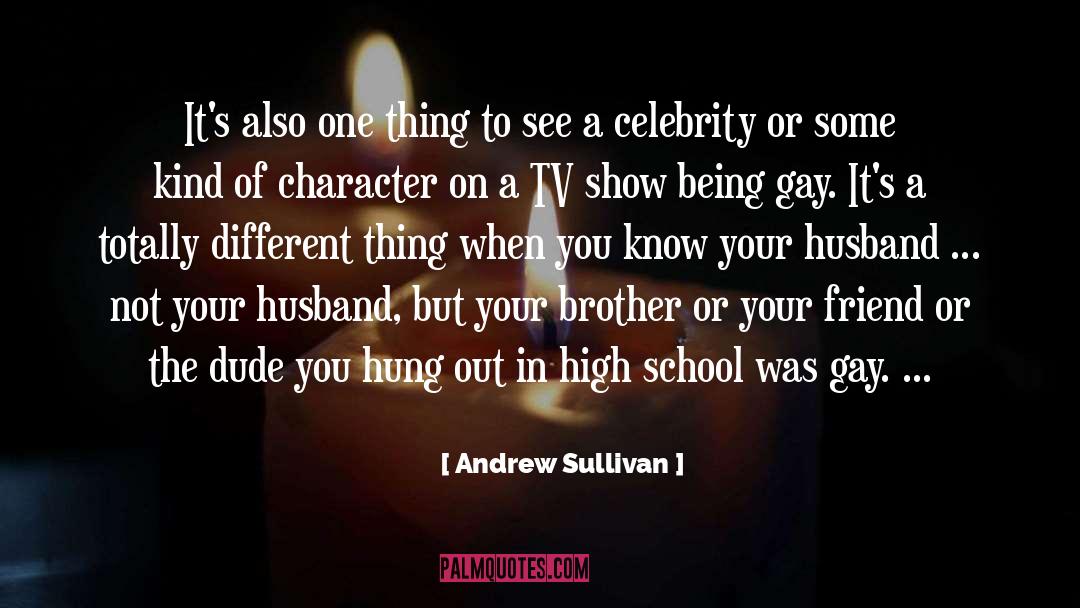 Andrew Sullivan Quotes: It's also one thing to