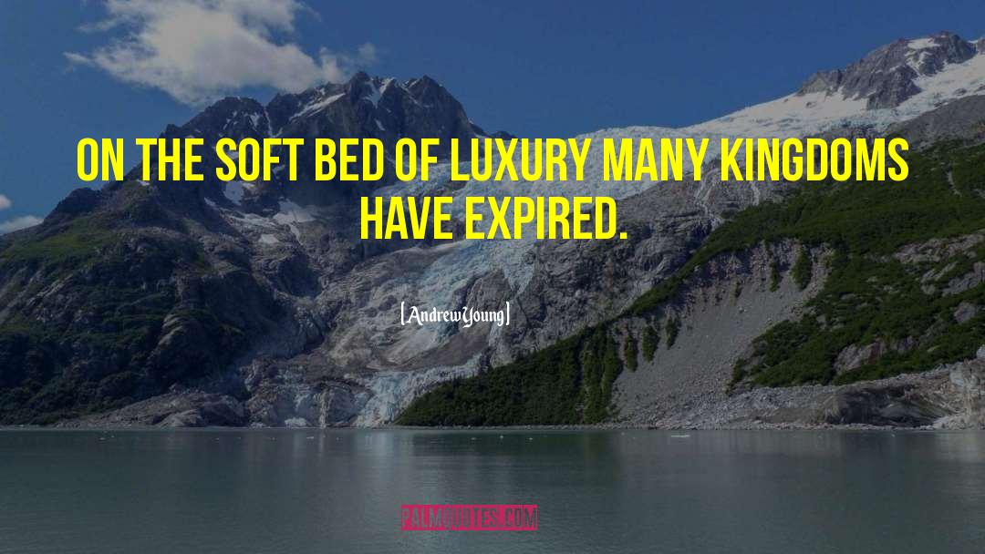 Andrew Young Quotes: On the soft bed of