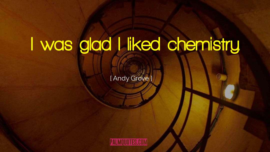 Andy Grove Quotes: I was glad I liked