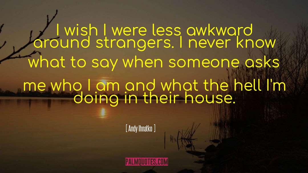 Andy Ihnatko Quotes: I wish I were less