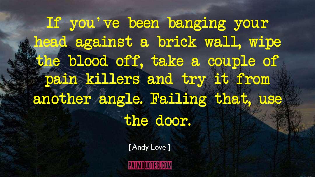 Andy Love Quotes: If you've been banging your