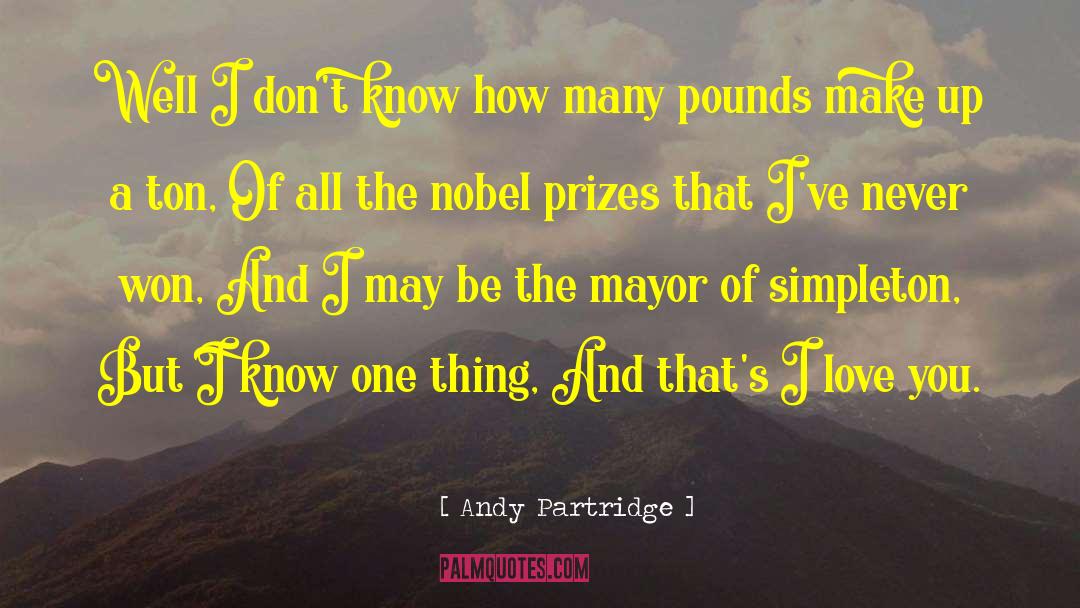 Andy Partridge Quotes: Well I don't know how