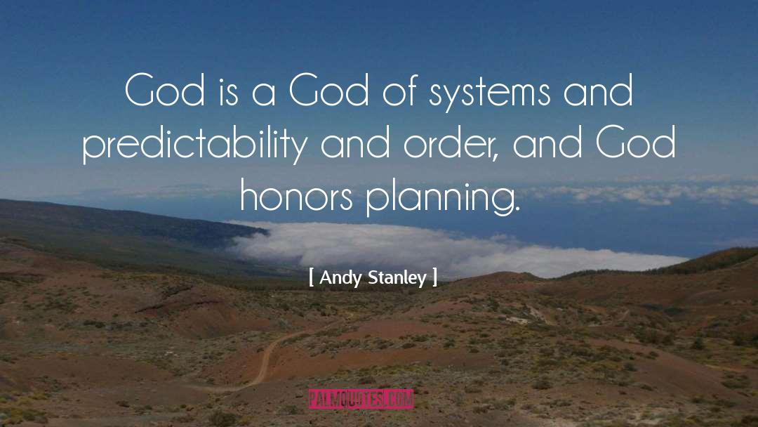 Andy Stanley Quotes: God is a God of