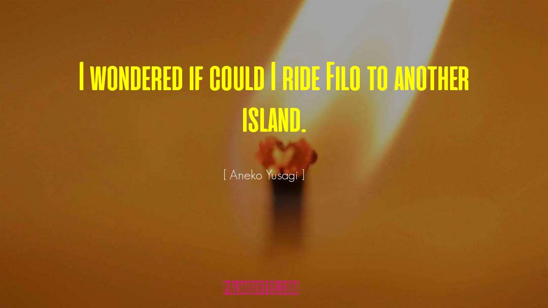 Aneko Yusagi Quotes: I wondered if could I