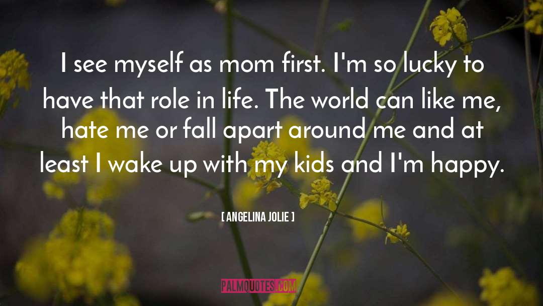 Angelina Jolie Quotes: I see myself as mom