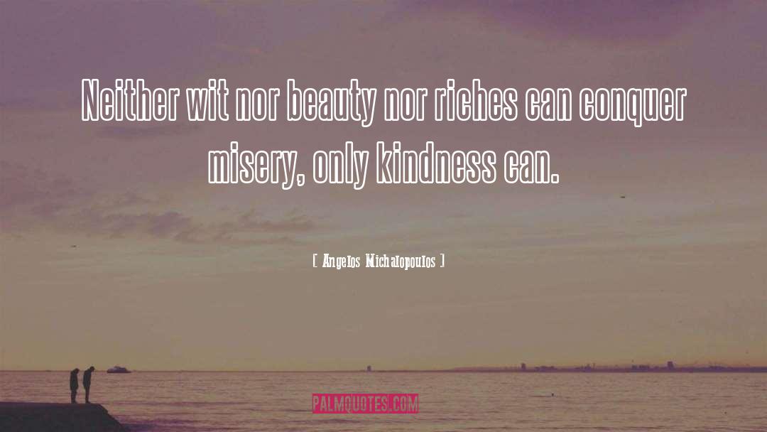 Angelos Michalopoulos Quotes: Neither wit nor beauty nor