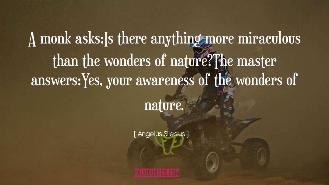 Angelus Silesius Quotes: A monk asks:Is there anything