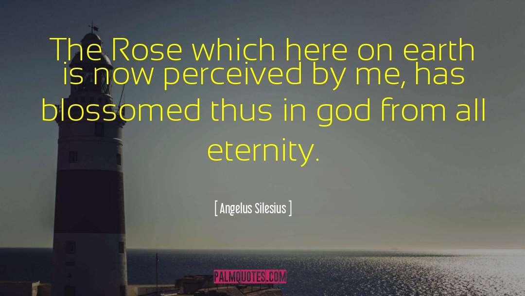 Angelus Silesius Quotes: The Rose which here on