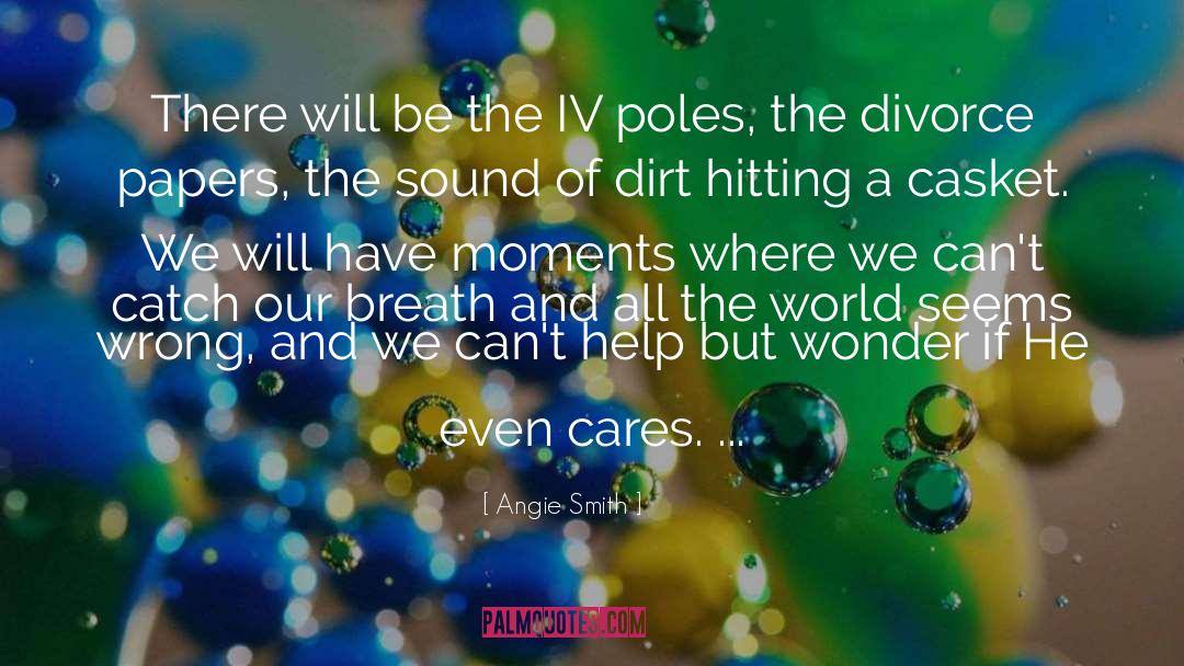 Angie Smith Quotes: There will be the IV