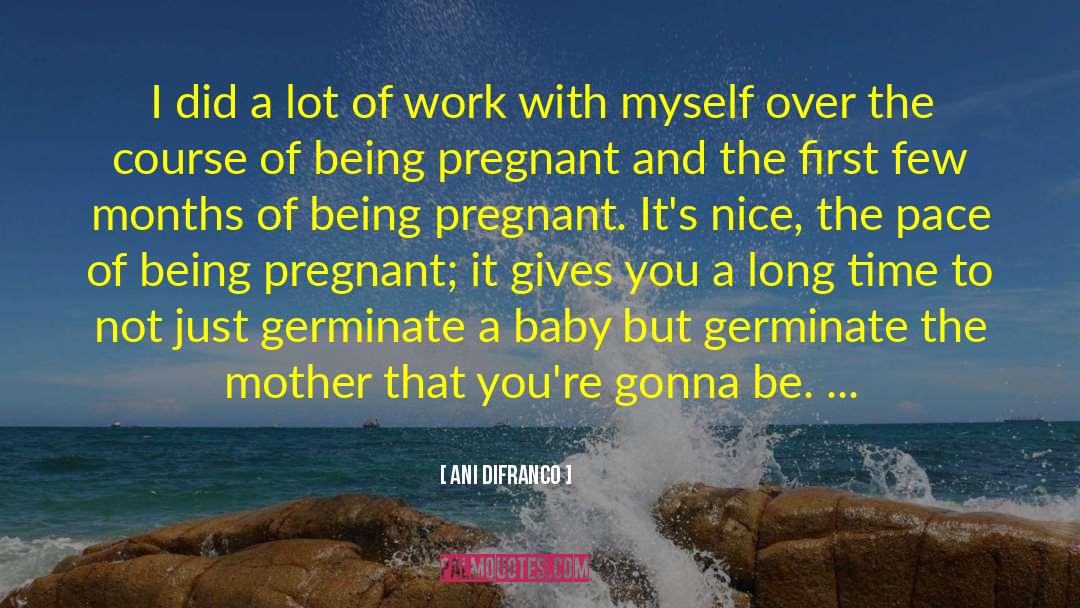 Ani DiFranco Quotes: I did a lot of