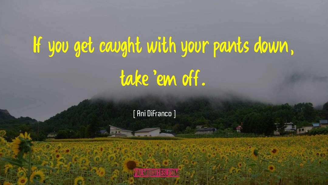 Ani DiFranco Quotes: If you get caught with