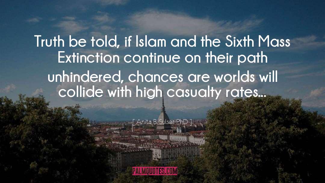 Anita B. Sulser PhD Quotes: Truth be told, if Islam