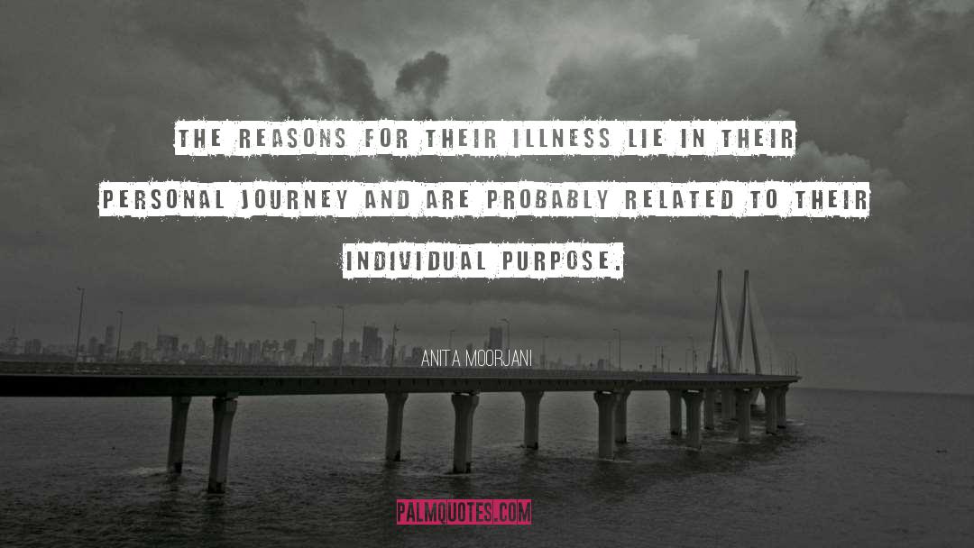 Anita Moorjani Quotes: The reasons for their illness