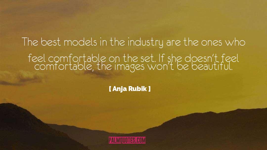 Anja Rubik Quotes: The best models in the