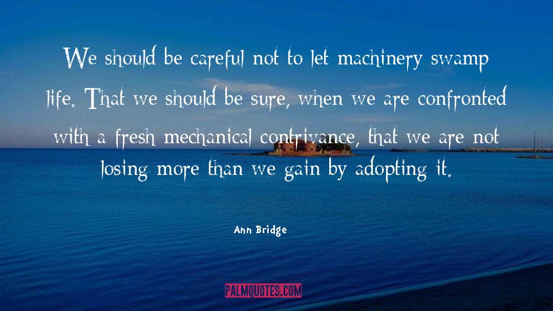 Ann Bridge Quotes: We should be careful not