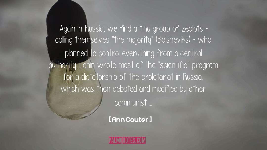 Ann Coulter Quotes: Again in Russia, we find