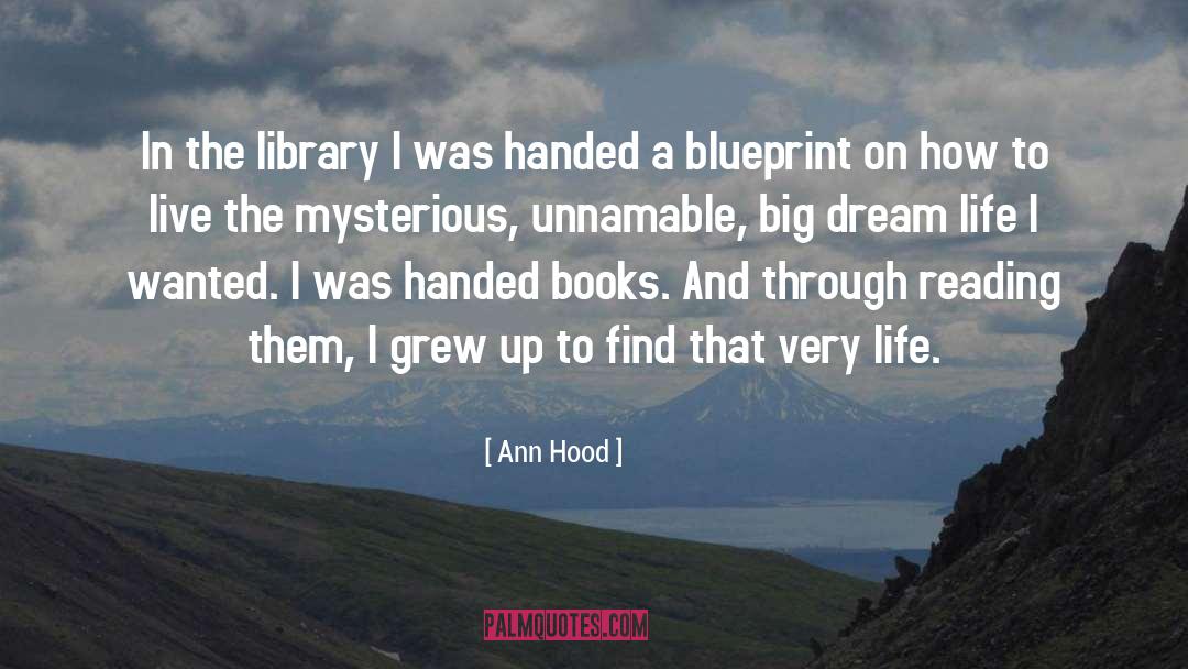 Ann Hood Quotes: In the library I was