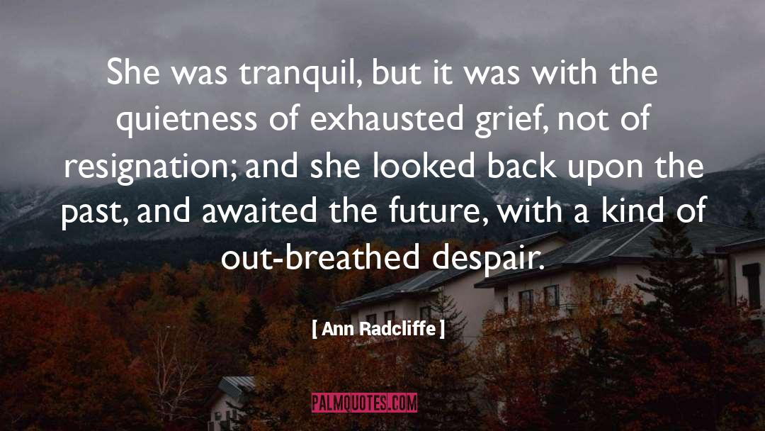 Ann Radcliffe Quotes: She was tranquil, but it