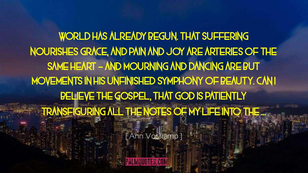 Ann Voskamp Quotes: World has already begun. That