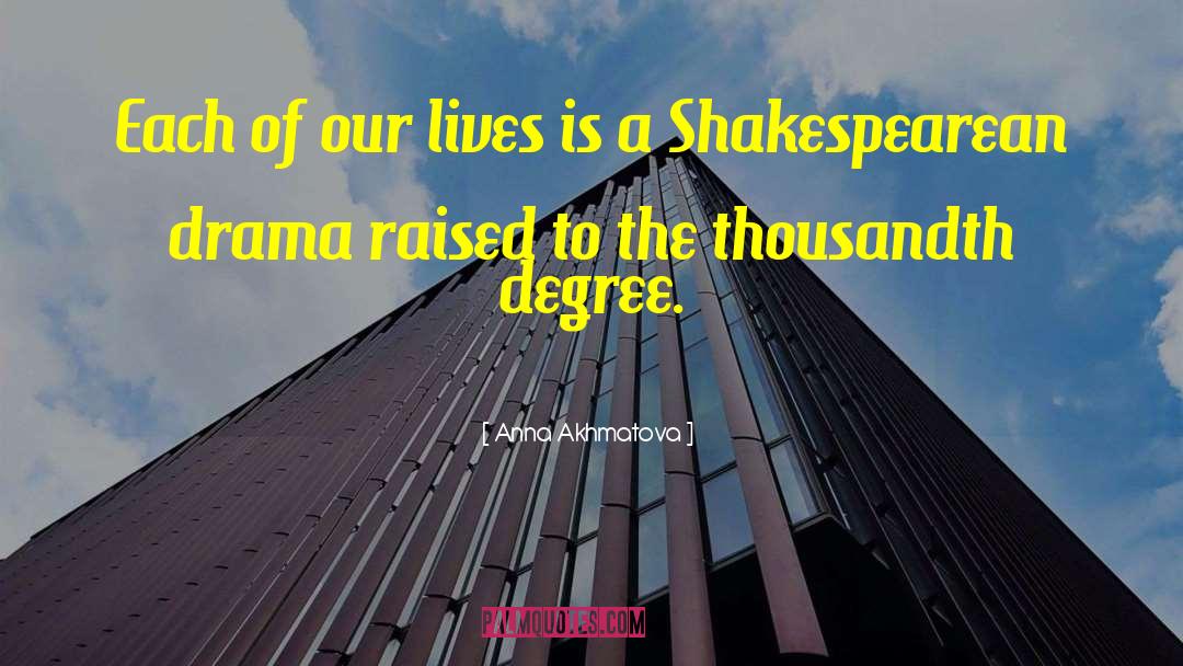 Anna Akhmatova Quotes: Each of our lives is