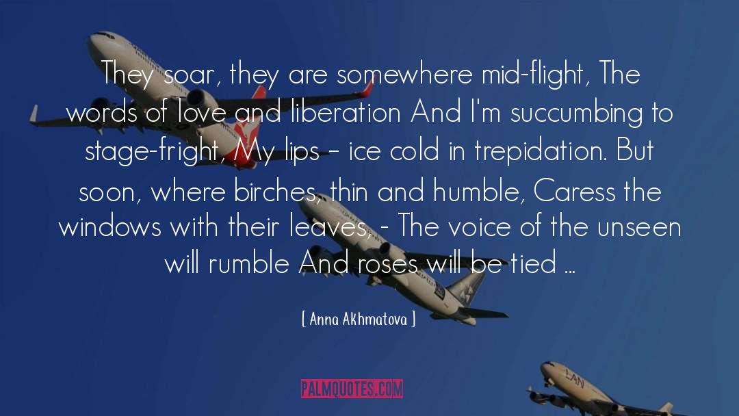 Anna Akhmatova Quotes: They soar, they are somewhere