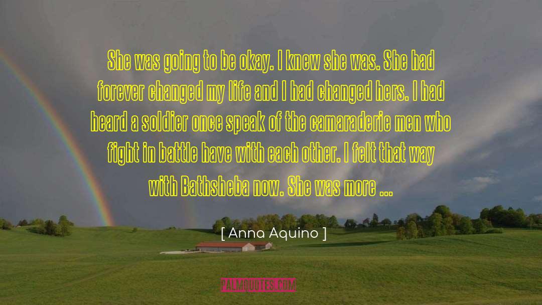 Anna Aquino Quotes: She was going to be