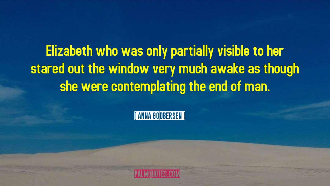 Anna Godbersen Quotes: Elizabeth who was only partially