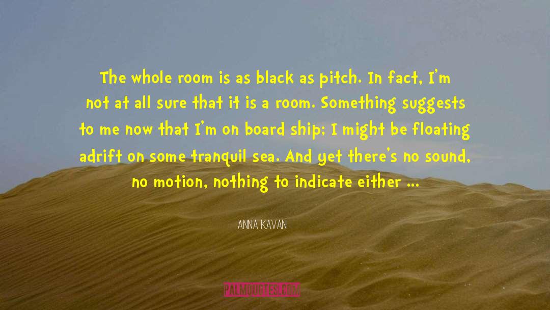 Anna Kavan Quotes: The whole room is as