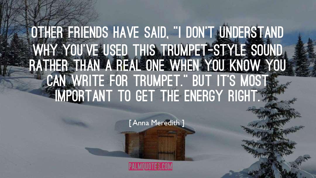 Anna Meredith Quotes: Other friends have said, 