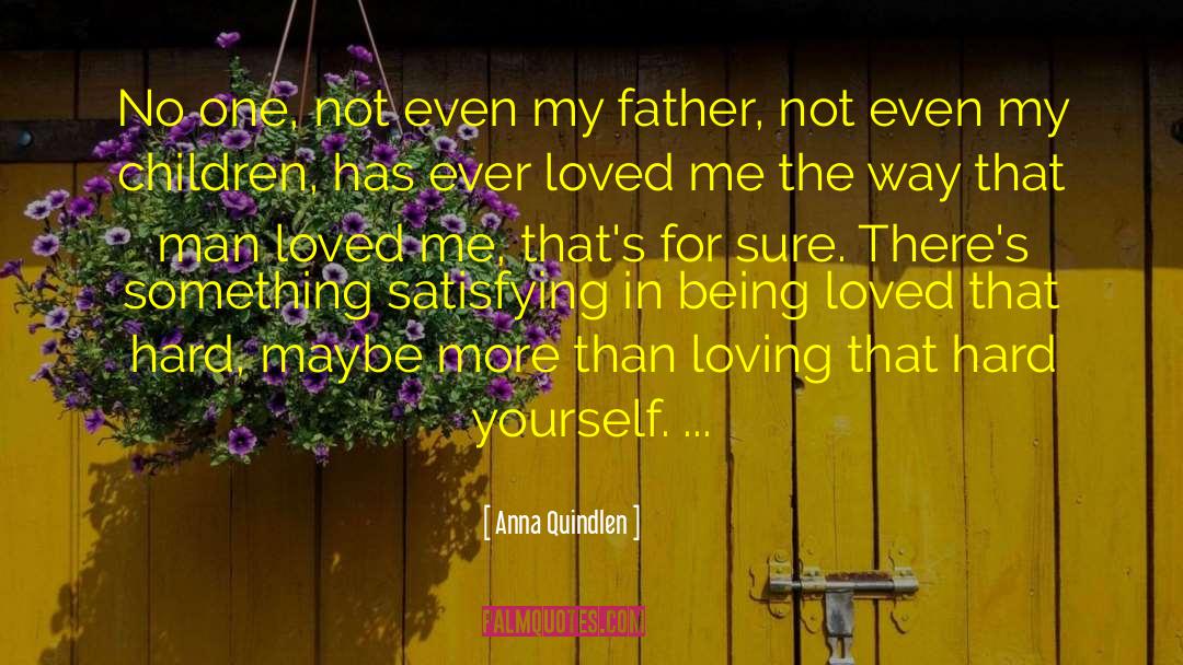 Anna Quindlen Quotes: No one, not even my