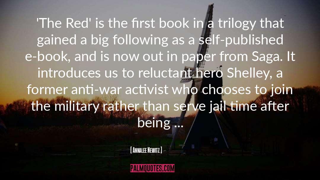 Annalee Newitz Quotes: 'The Red' is the first