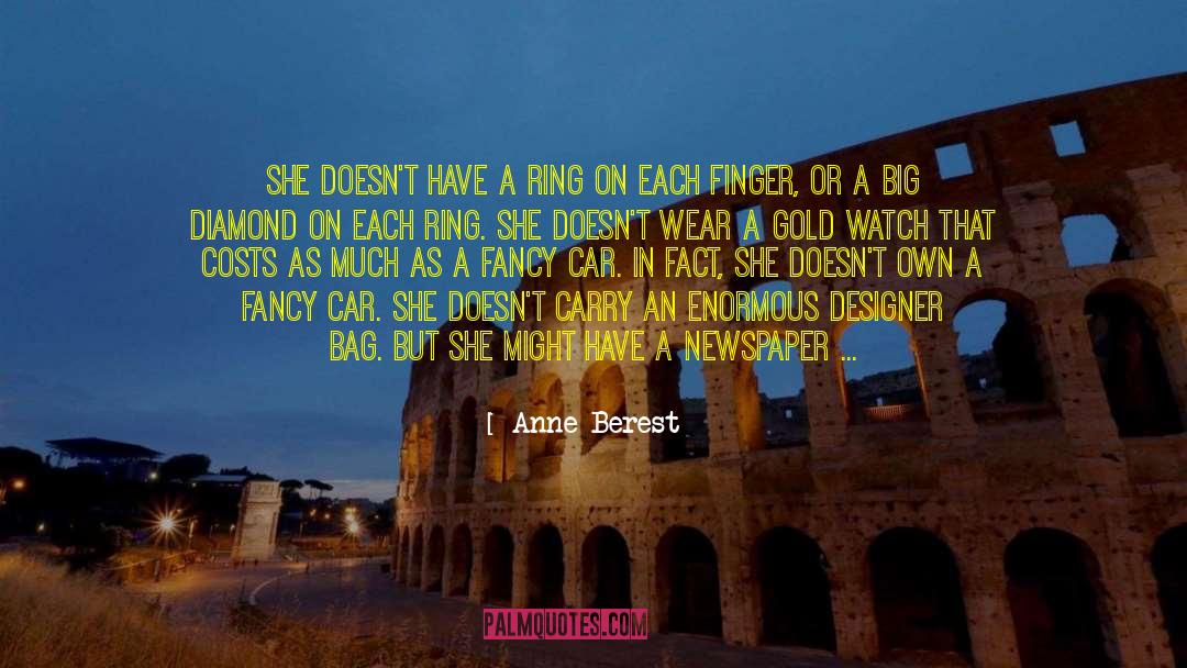 Anne Berest Quotes: She doesn't have a ring