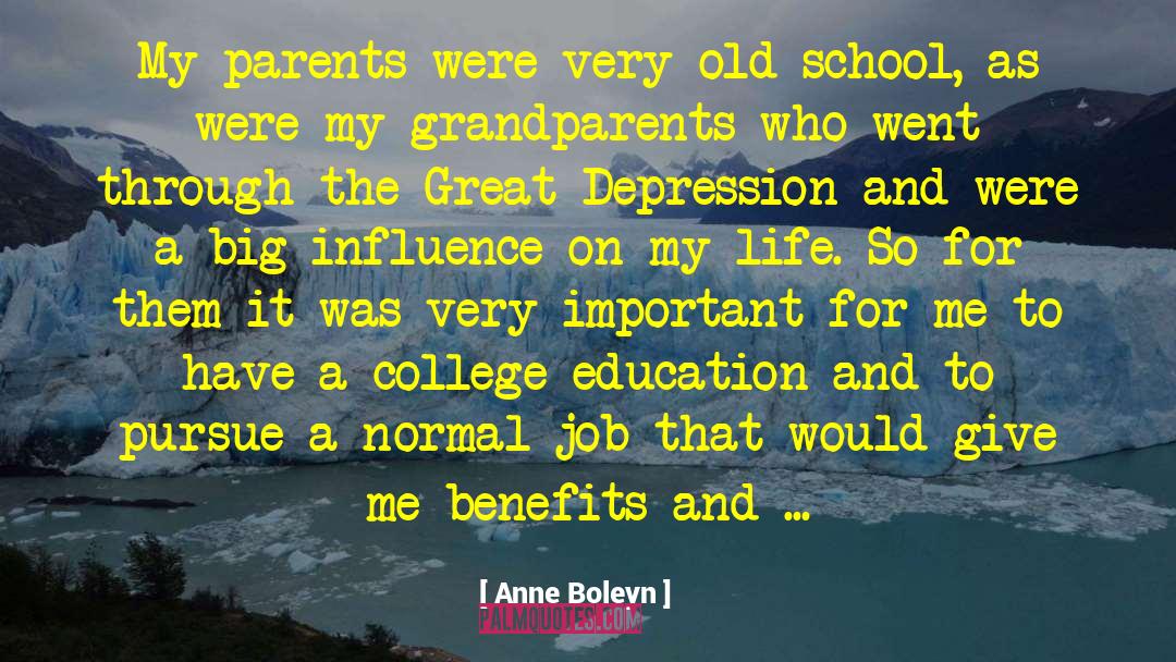 Anne Boleyn Quotes: My parents were very old