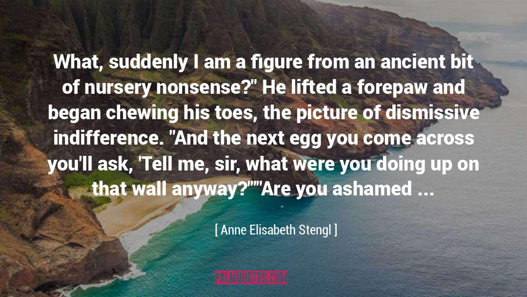 Anne Elisabeth Stengl Quotes: What, suddenly I am a