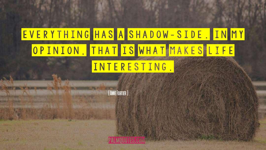 Anne Fortier Quotes: Everything has a shadow-side. In