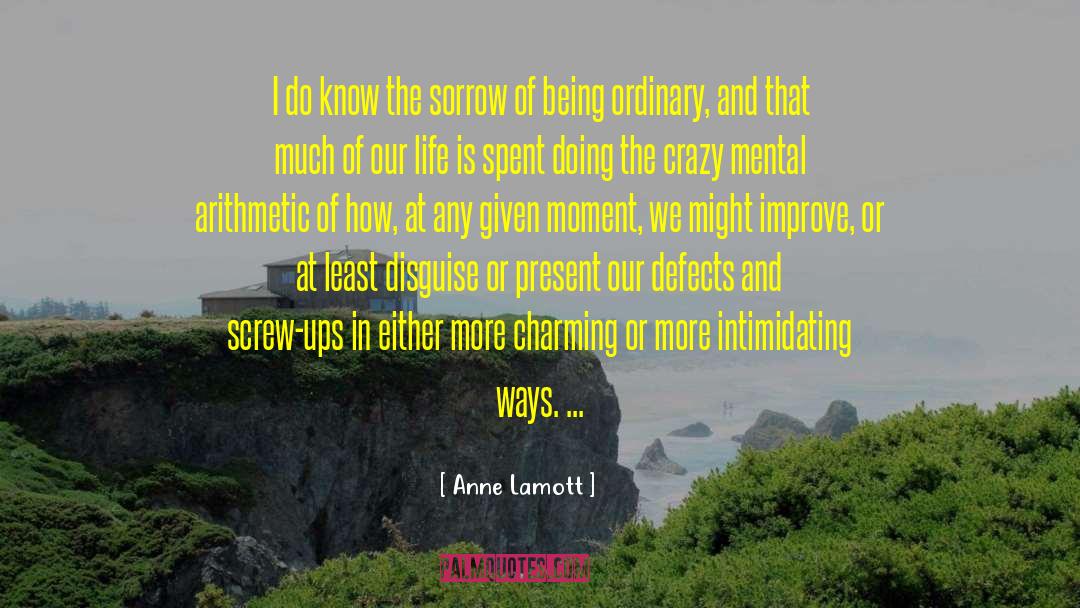 Anne Lamott Quotes: I do know the sorrow