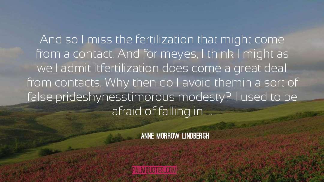 Anne Morrow Lindbergh Quotes: And so I miss the