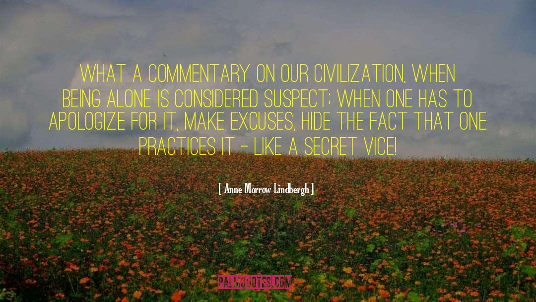 Anne Morrow Lindbergh Quotes: What a commentary on our