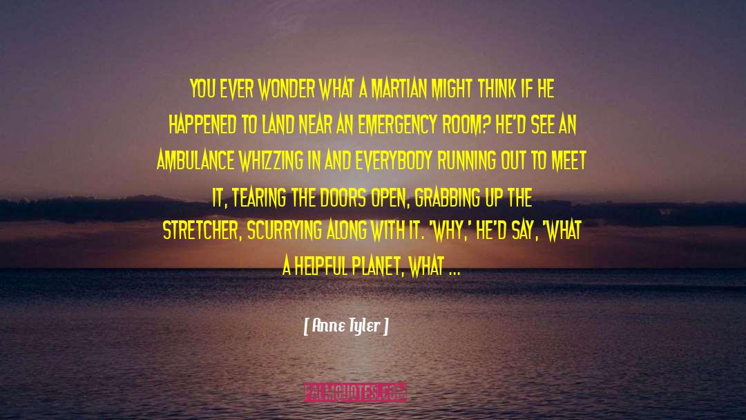 Anne Tyler Quotes: You ever wonder what a