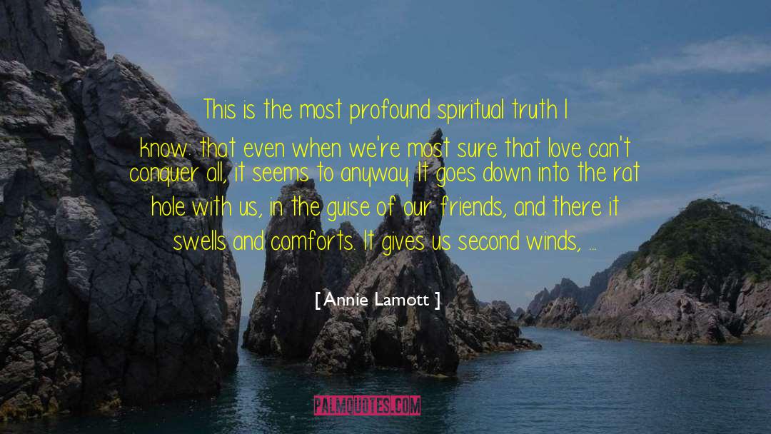 Annie Lamott Quotes: This is the most profound