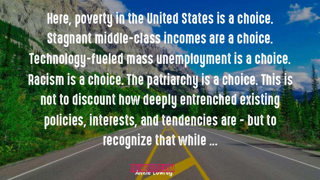 Annie Lowrey Quotes: Here, poverty in the United