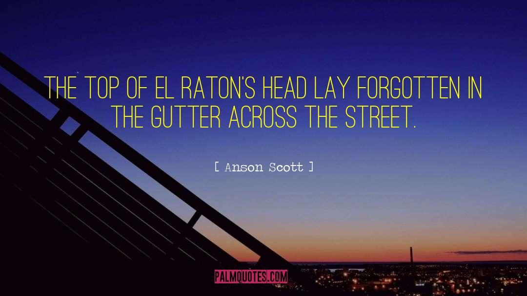 Anson Scott Quotes: The top of el Raton's