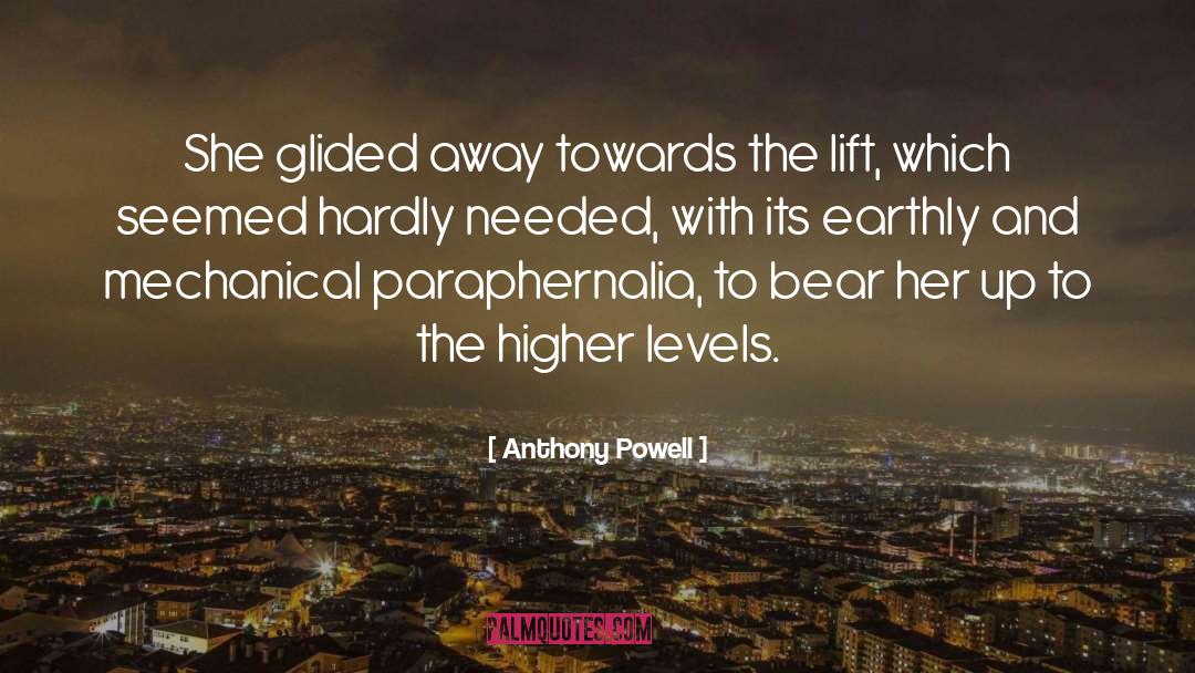 Anthony Powell Quotes: She glided away towards the