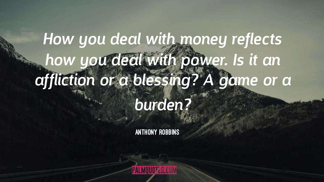 Anthony Robbins Quotes: How you deal with money