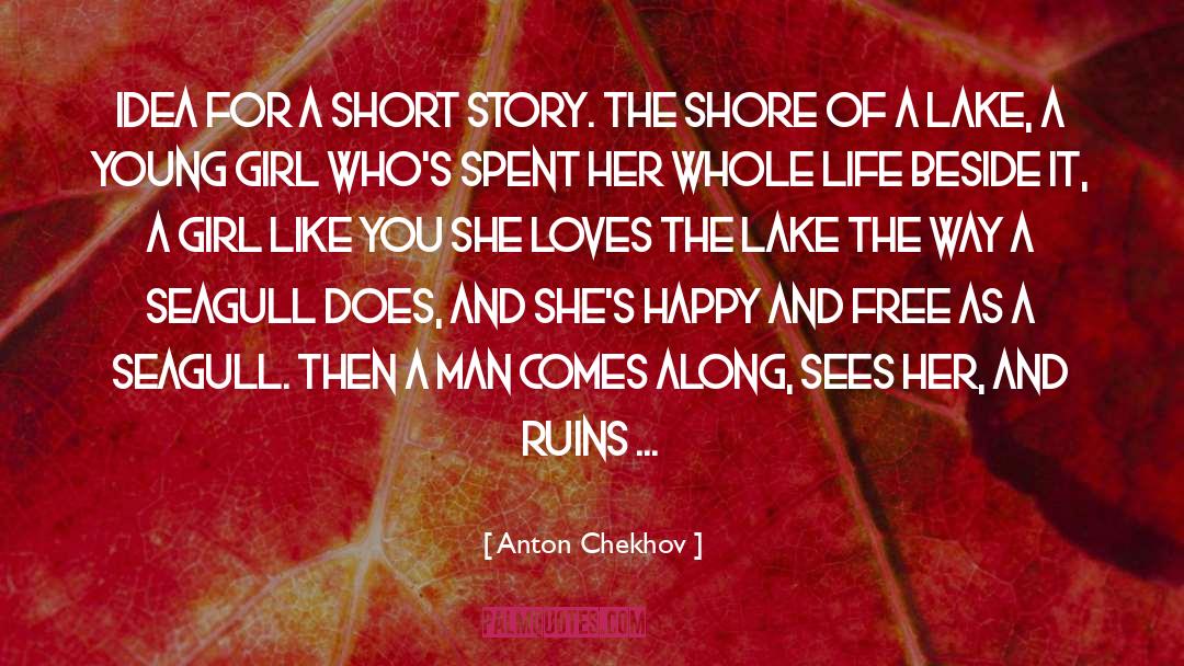 Anton Chekhov Quotes: Idea for a short story.